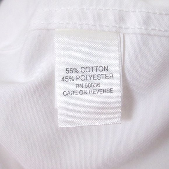 Port Authoerity Men's White Short Sleeves  Button Down Shirt Size 2XL - Picture 4 of 4